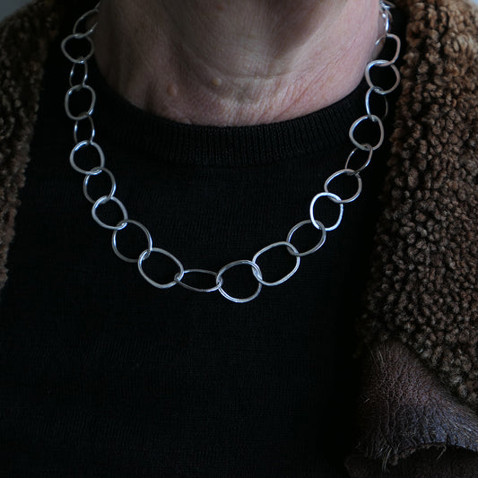 Silver necklace